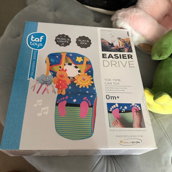 Toys Taf Toys Toe Time Infant Car Seat Toy Kick And Play Activity